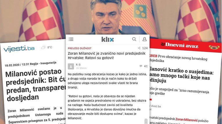 Milanovićeva inauguracija je glavna vijest u BiH, evo što pišu mediji