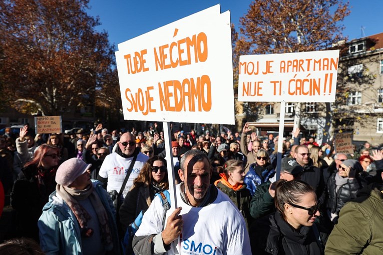 Prosvjedovali mali obiteljski iznajmljivači: "Moj je apartman, nije ti ćaćin"