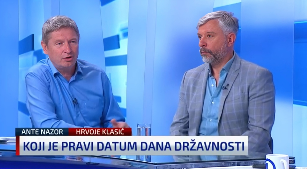 Povjesničari Klasić i Nazor raspravljali koji je pravi, a koji krivi Dan državnosti
