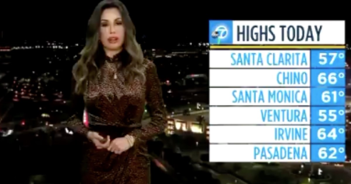 Voditeljici prognoze sin upao u kadar, svojom reakcijom je osvojila simpatije publike