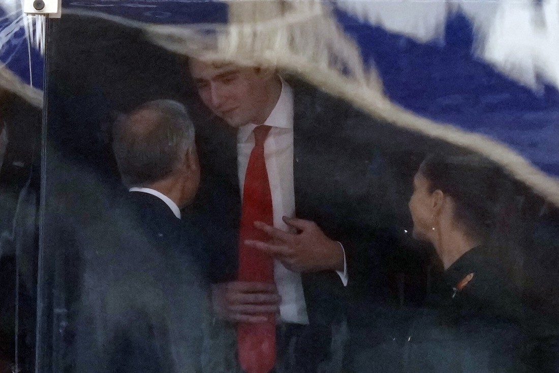 Barron Trump je na finalu SP-a nosio prepoznatljiv očev znak