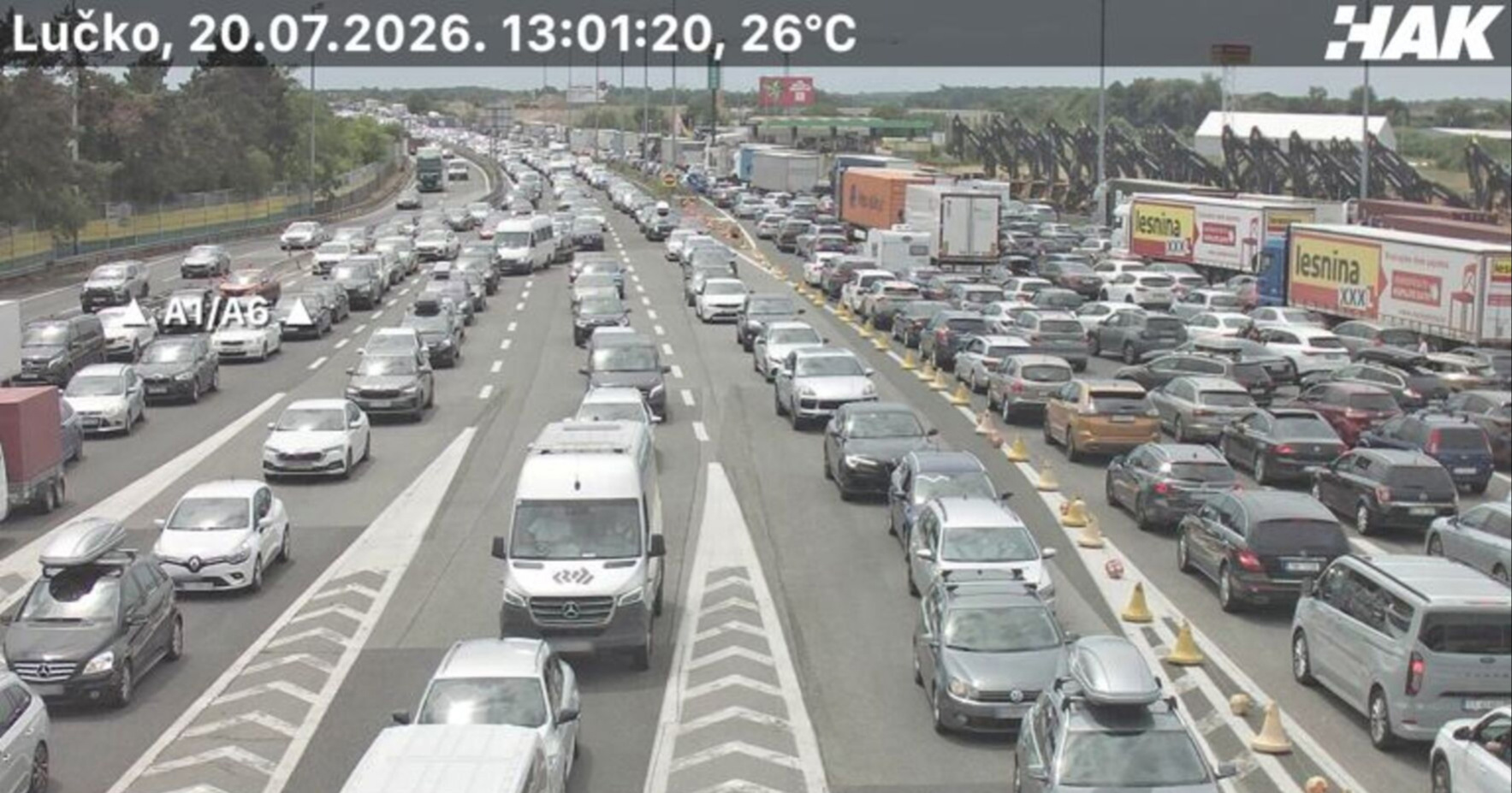 FOTO Nove gužve na autocestama