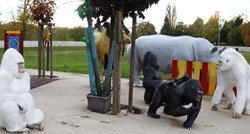U Karlovcu nađena ukradena plastična gorila, za njom je tragala i policija