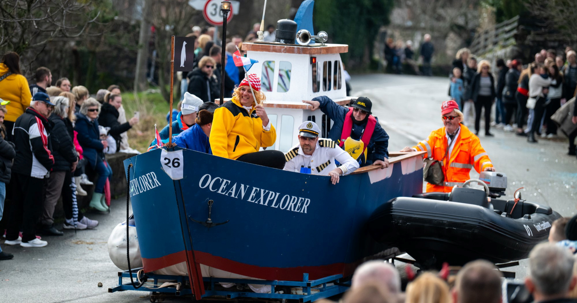 Kolindu oduševila maska na Grobničkoj balinjeradi: "Brat mi je sinoć poslao"