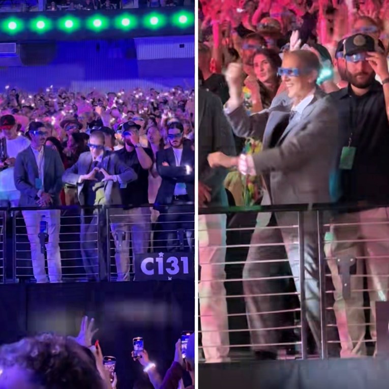 Celine Dion se pojavila na koncertu Coldplaya, ljudi joj komentiraju sinove