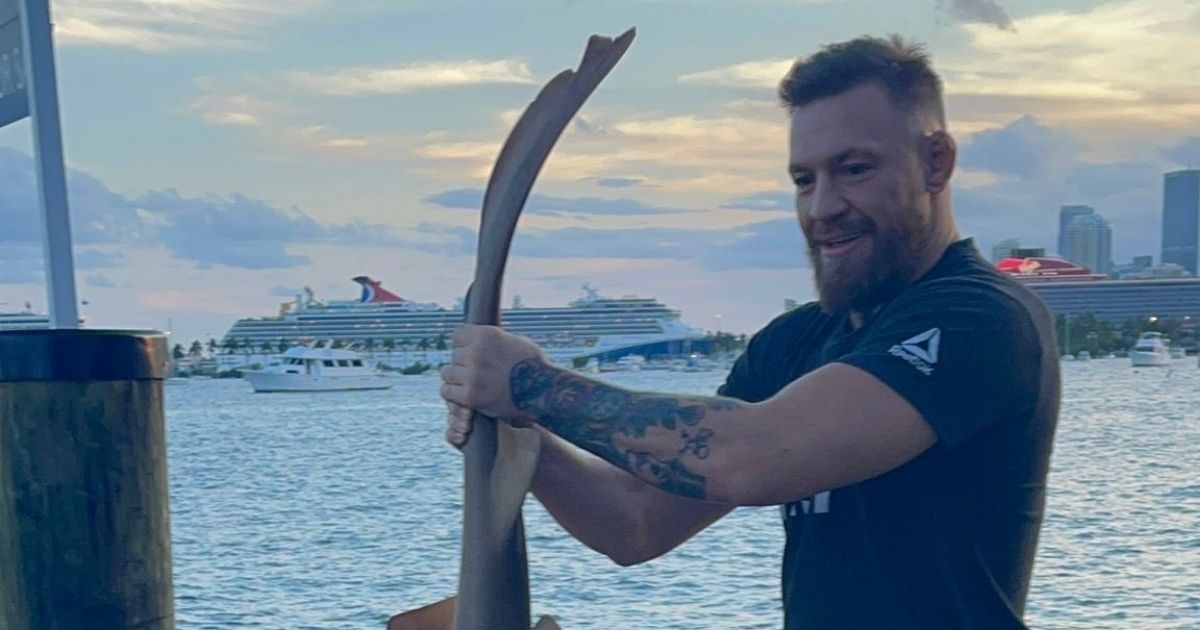 Conor McGregor u Miamiju uhvatio morskog psa
