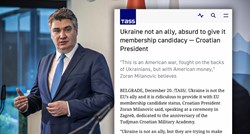 Ruski režimski mediji prenose izjave Milanovića: "Ukrajina nam nije saveznik"