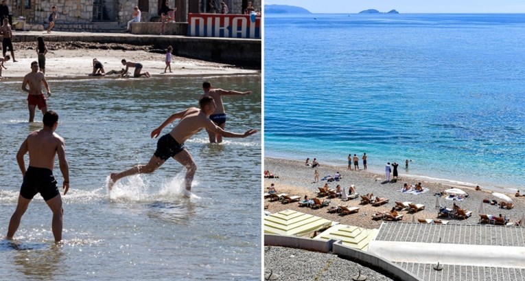 FOTO Ovo su prizori s plaža u Dalmaciji