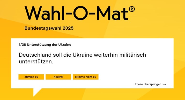 U Njemačkoj aplikacija pomaže ljudima izabrati za koga glasati. Koriste je milijuni