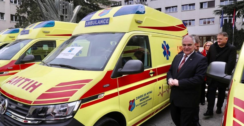 Splitsko-dalmatinska županija dobila 11 novih vozila hitne pomoći