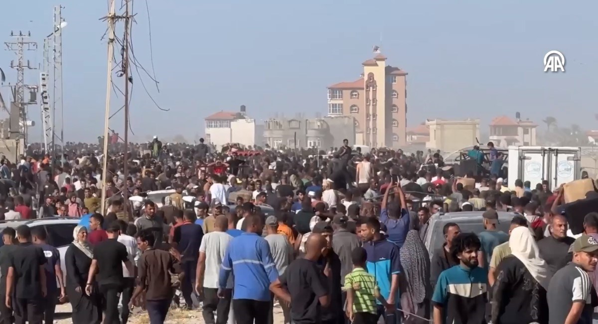 VIDEO Kaos na podjeli pomoći u Gazi. Izbio stampedo, izraelski vojnici pucali u zrak