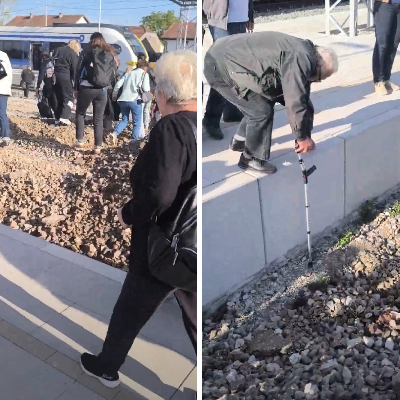 Putnici morali presjedati u Dugom Selu, hodali po tračnicama... Oglasio se HŽ