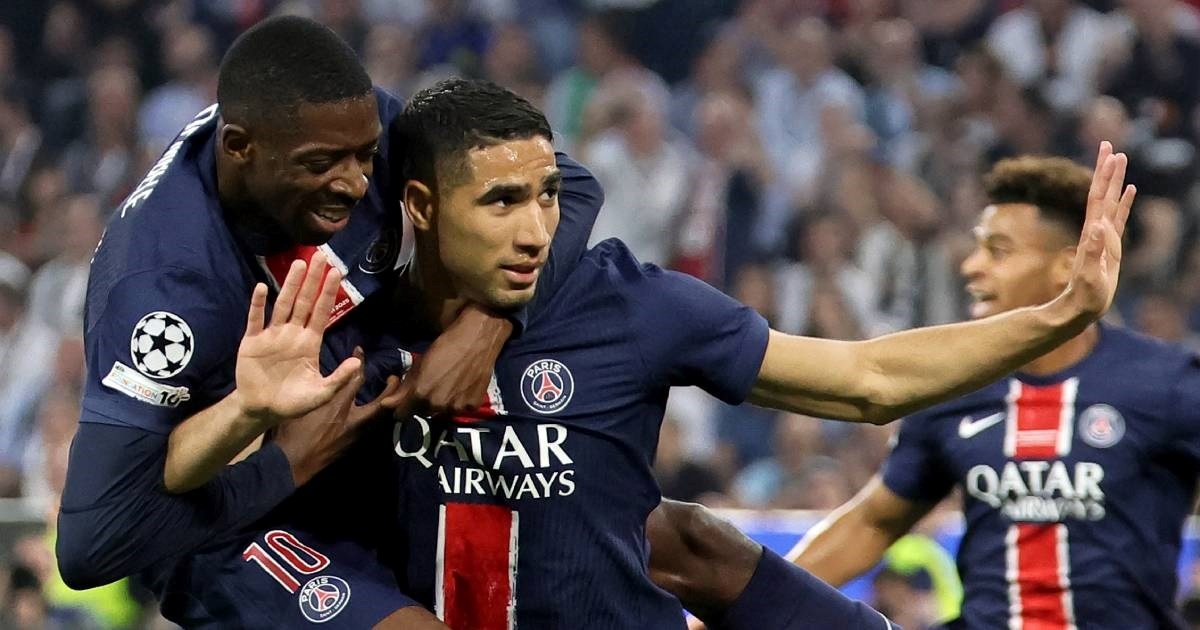 VIDEO Hakimi zabio u finalu Lige prvaka. Nije slavio gol