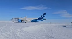 VIDEO Boeing 787, najveći avion koji je ikad sletio na ledenu pistu na Antarktici