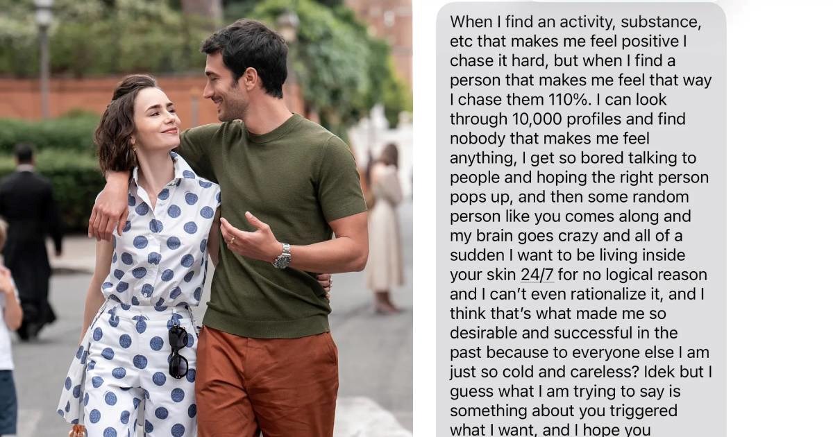 Mislila da je pronašla dobrog dečka na Hingeu, a zatim joj je poslao ludu poruku