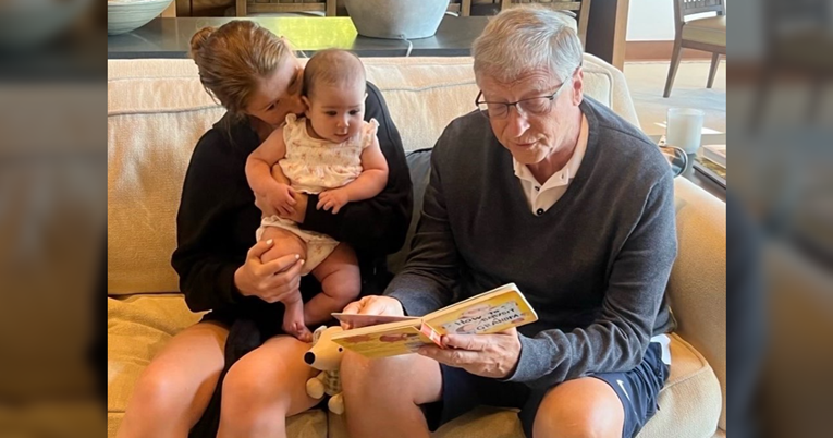 Bill Gates objavio fotku s unukom: Motivira me da osiguram da naslijedi bolji svijet
