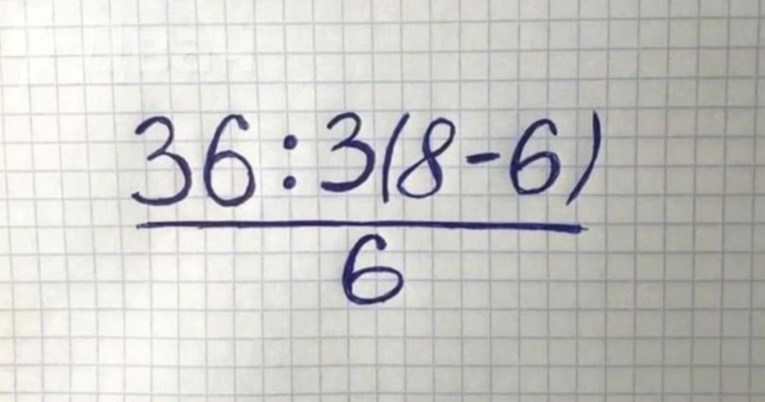 Matematički zadatak za 11-godišnjake izazvao raspravu na Twitteru. Znate li rješenje?