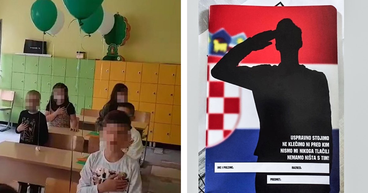 Srbija i Hrvatska, države koje ispiru mozak učenicima