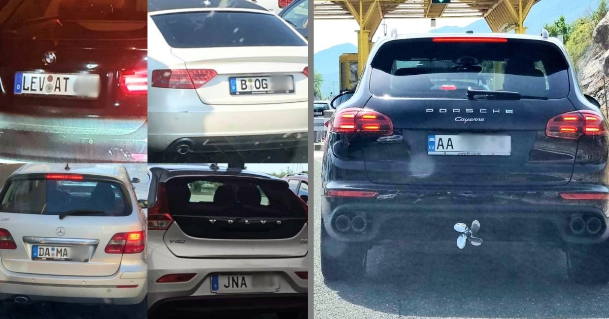 FOTO Pogledajte što su sve strani turisti dovezli na more