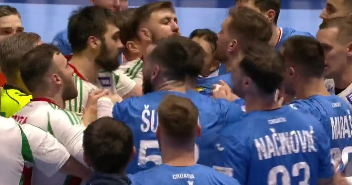 Pogledajte sukob rukometaša Hrvatske i Mađarske nakon utakmice