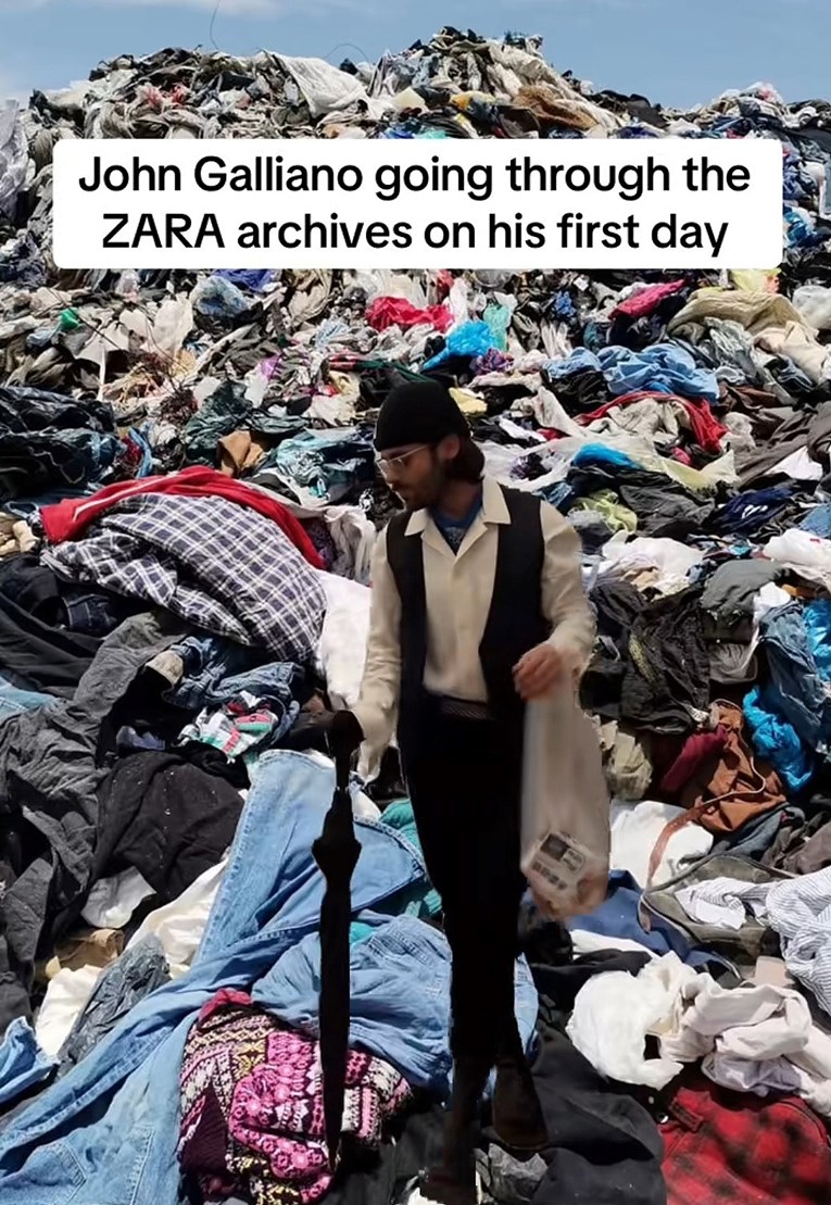 "Poliesterski John Galliano": Internet ne štedi Galliana zbog suradnje sa Zarom