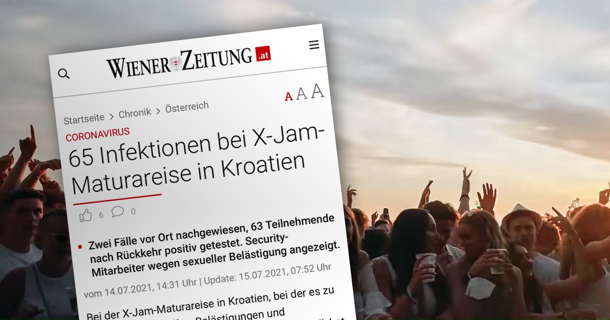 65 maturanata zaraženo koronom na partyju X-Jam kod Poreča