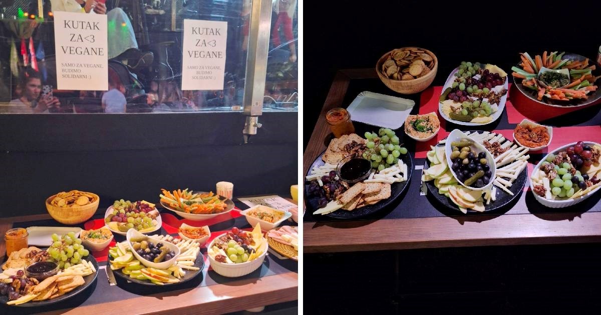 Što se jede i pije u stožerima: HDZ bez alkohola, Možemo ima i vege opcije