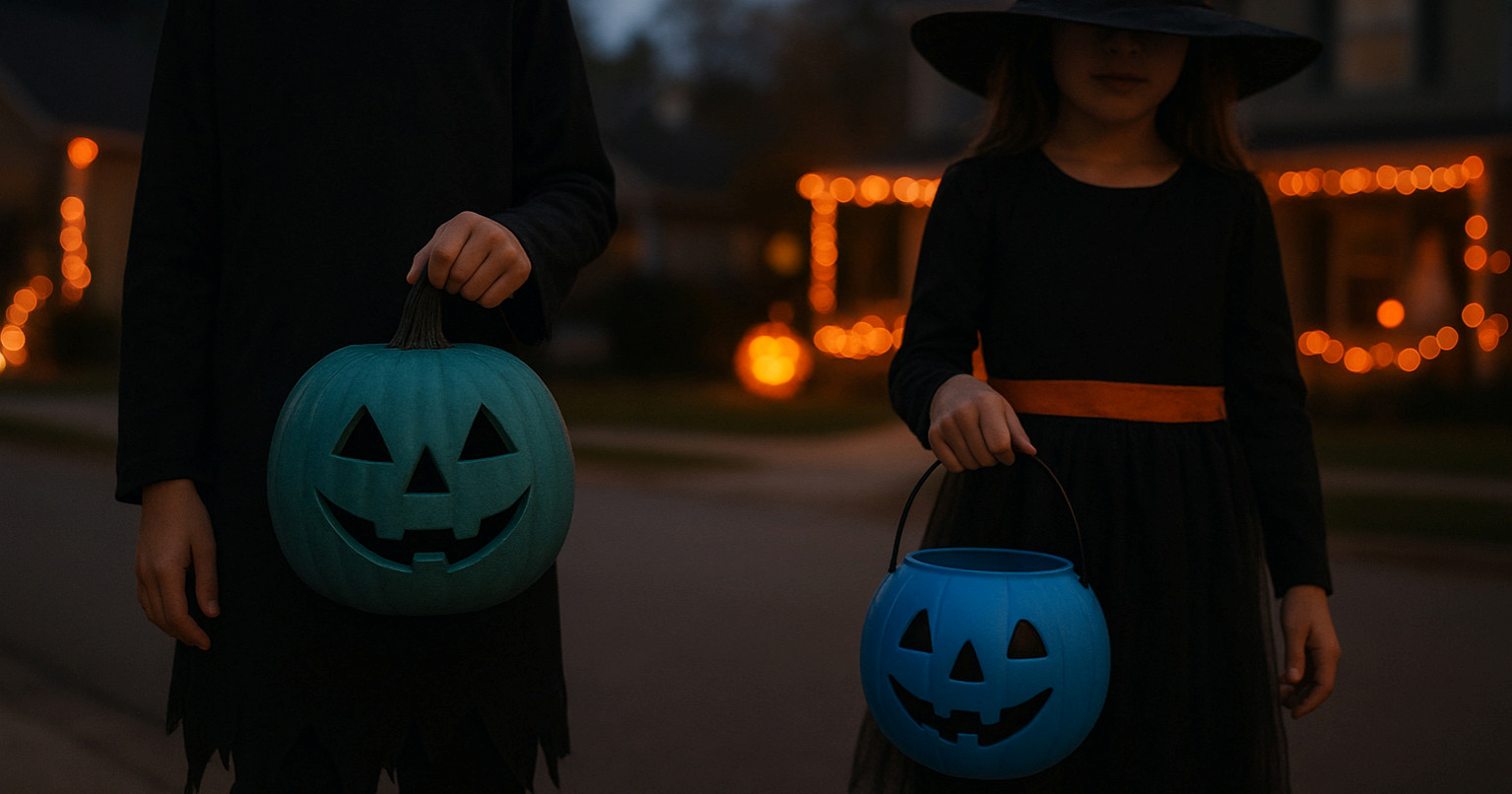Što označavaju tirkizna i plava bundeva za Noć vještica?