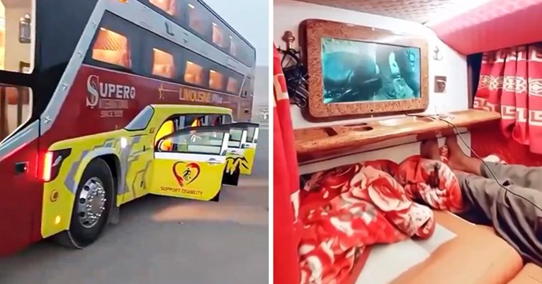 Autobusi u Pakistanu imaju sjedišta business klase smještena u - prtljažniku