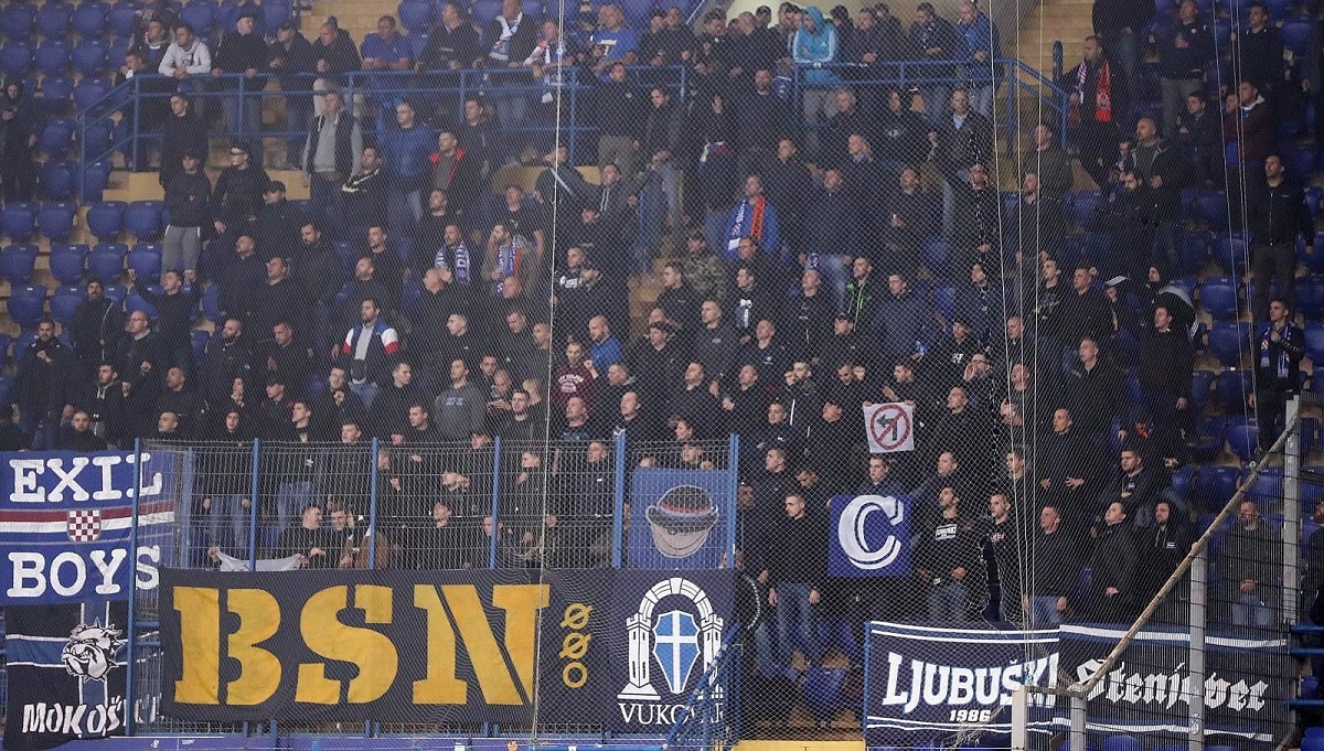 Dinamo je u Ukrajini vladao terenom, Bad Blue Boysi tribinama