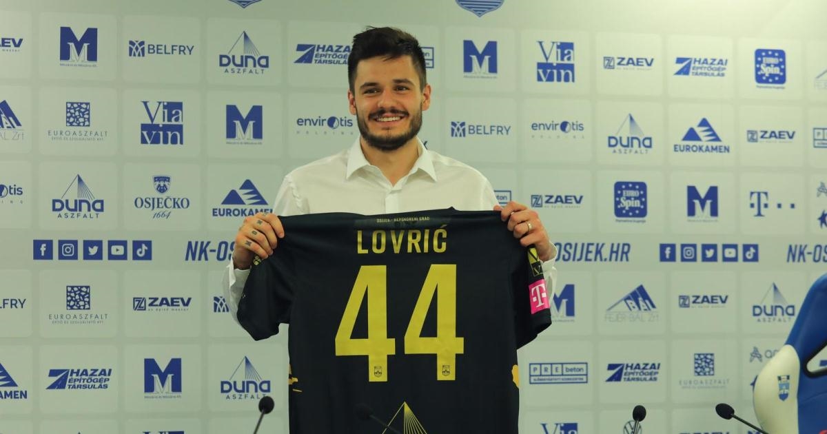 Lovrić: U Osijeku su me prihvatili, nije to kao doći u Hajduk ili Dinamo