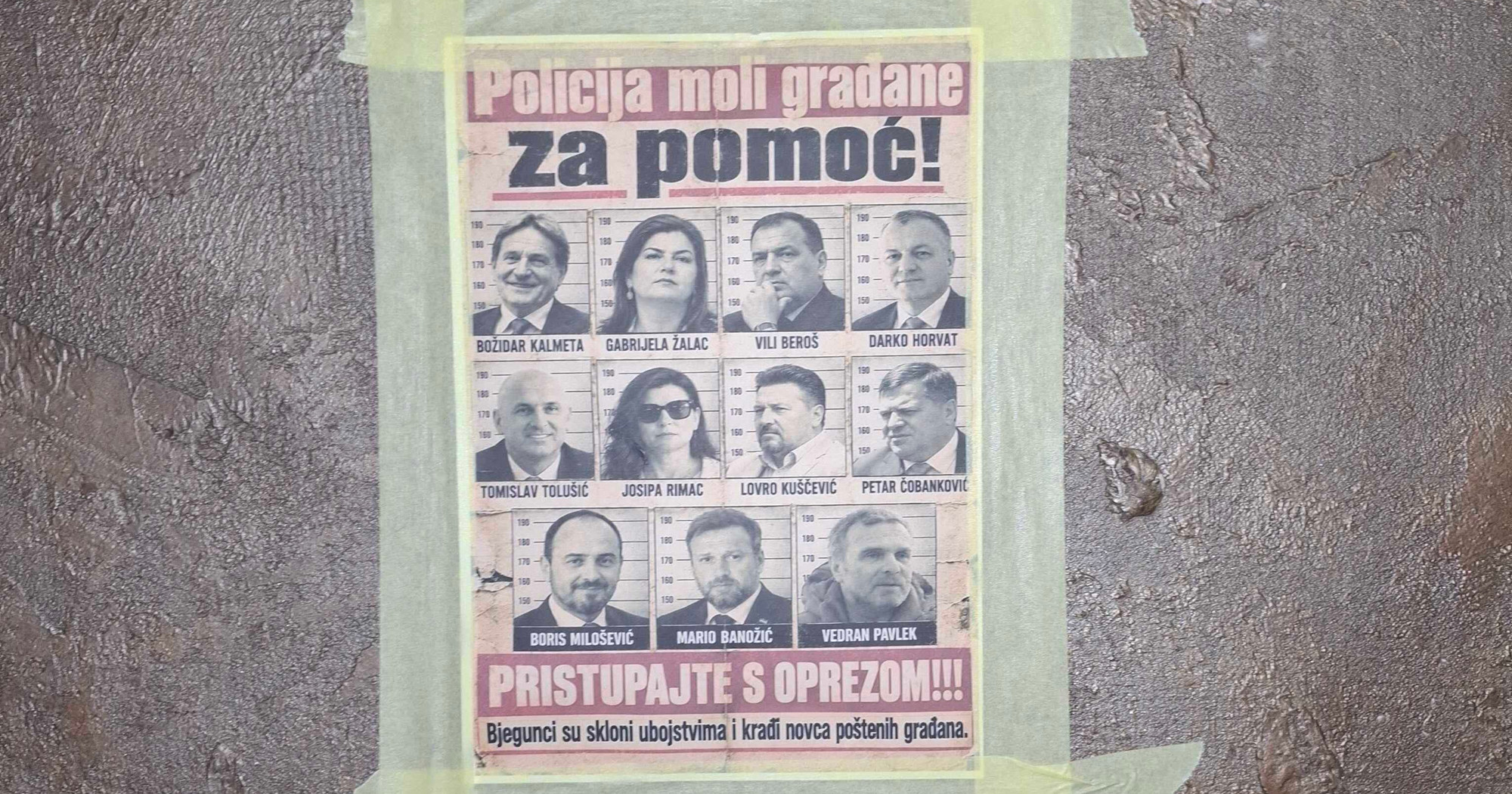 FOTO Ovaj se plakat pojavio u Splitu