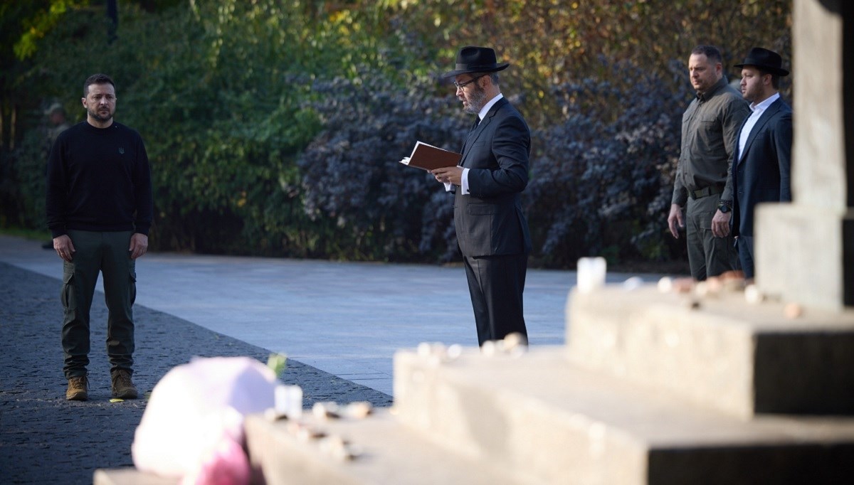 Zelenski na obljetnici pokolja Židova u Ukrajini: Važno se sjećati povijesti