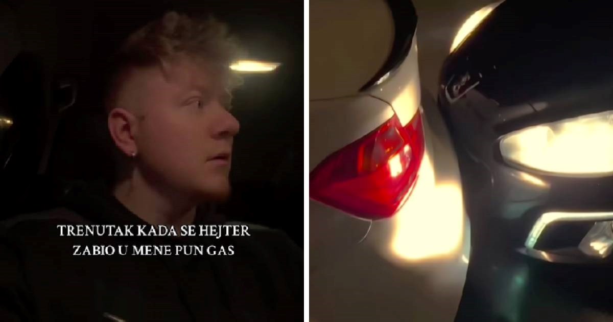 Čakovečki tiktoker pustio tipa da se zabije u njega zbog pregleda pa brzo požalio