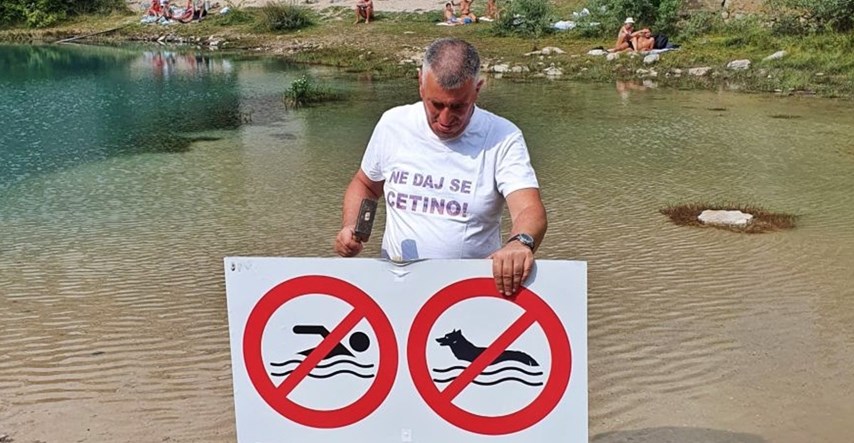 Hrvatske vode zabranile kupanje na izvoru Cetine