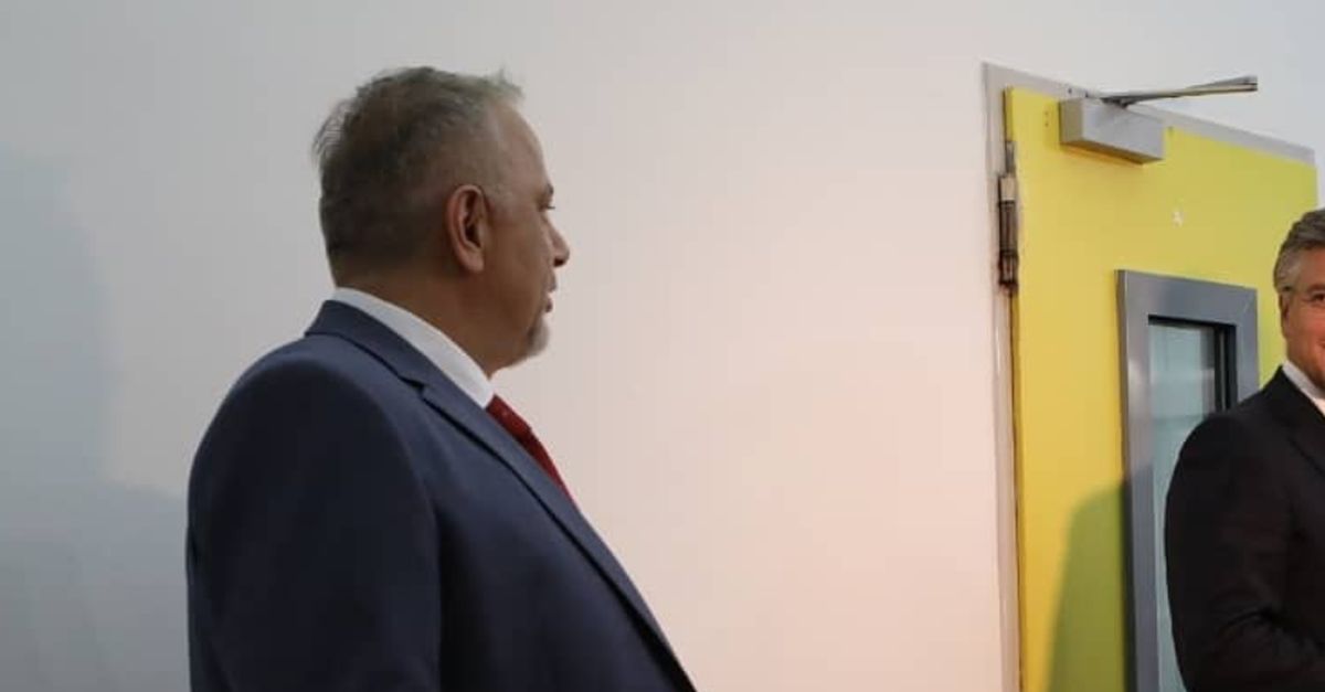 Šprajc objavio fotku slučajnog susreta s Plenkijem: Pogledi nam govore više od riječi