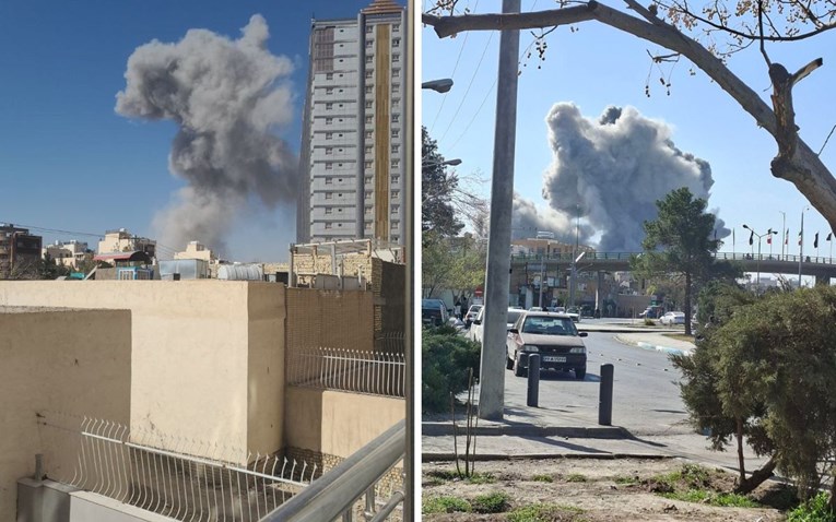 Teheran i okolica pod teškim bombardiranjem: "Tresli su se prozori"