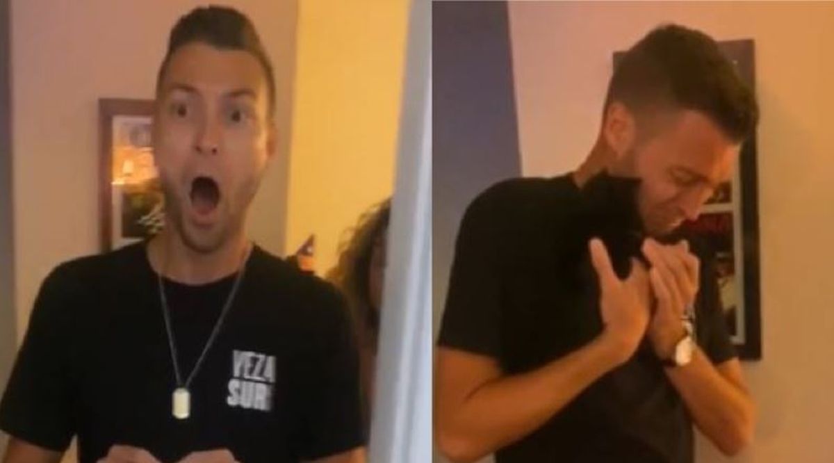 Cimer ga je iznenadio i kupio mu mačića, njegova reakcija mogla bi vas rasplakati