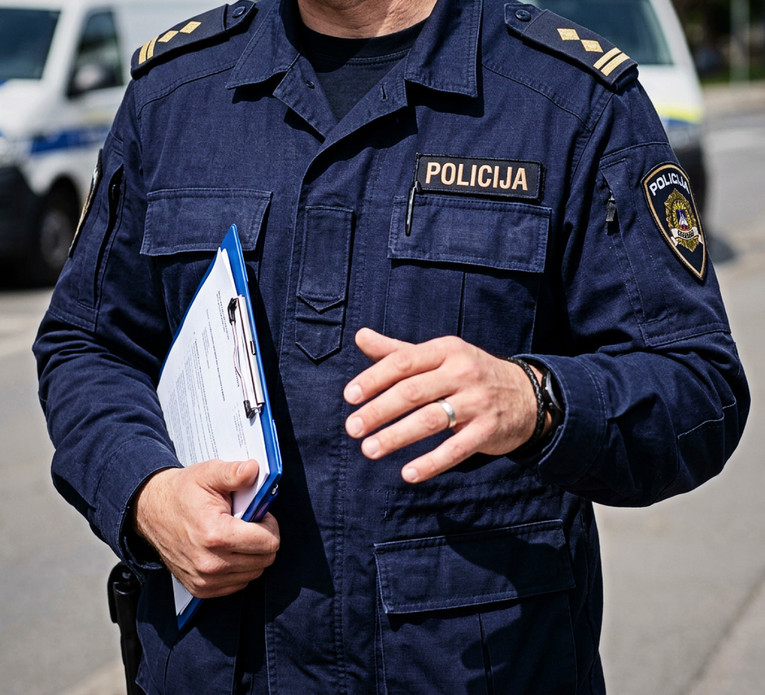 Šibenski policajac optužen da je uzeo novac teško bolesne supruge