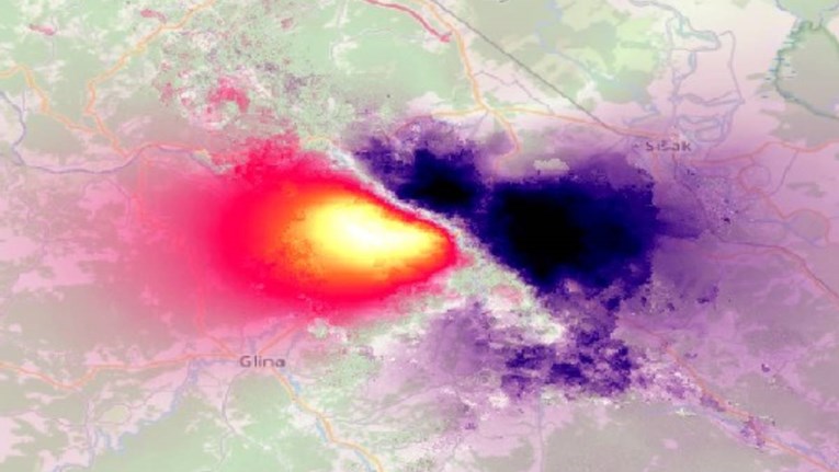 Satelitske snimke otkrivaju snagu potresa: Tlo se u Petrinji spustilo više od 10 cm