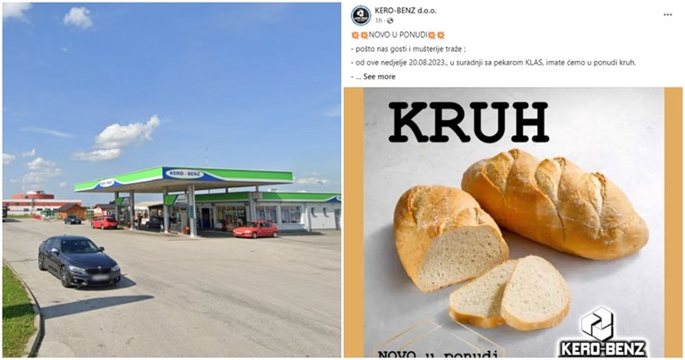 Benzinska kod Varaždina: Krećemo s prodajom kruha, tražili ste nas