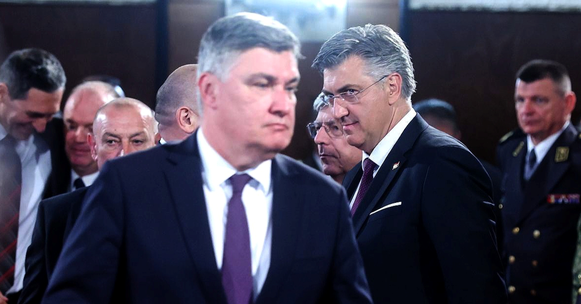 Plenković i Milanović danas na Vijeću za nacionalnu sigurnost, prvi put u 4,5 godine