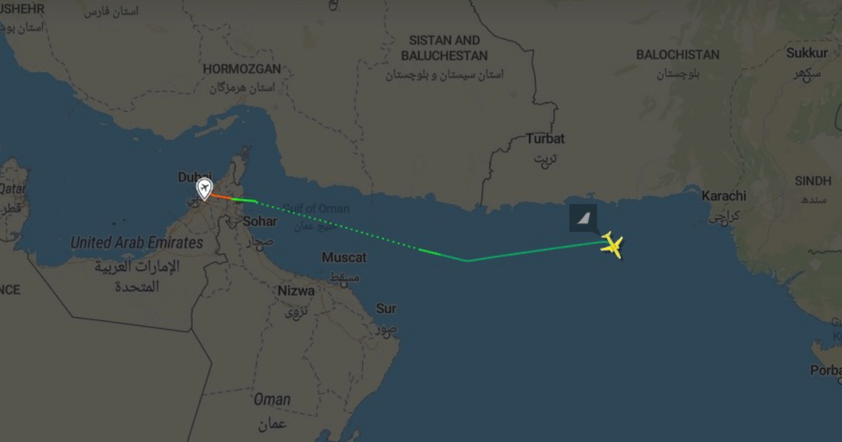 Pakistanski teretni avion naglo ponirao pa nestao s radara iznad Arapskog mora
