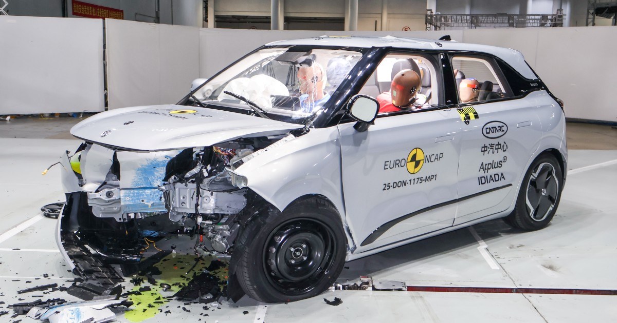 VIDEO Kineski električni automobil raspao se na crash testu. Cijena mu je 24.990 eura