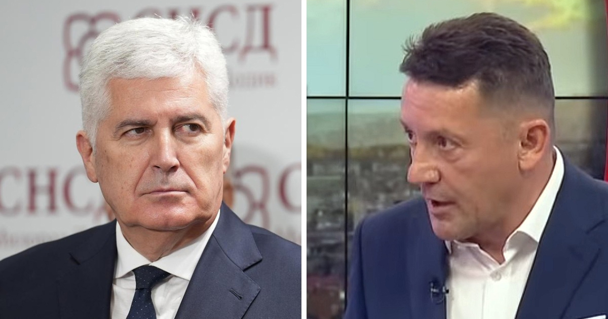 Žestoka svađa Čovića i kandidata za predsjedništvo BiH: "On je švercer i kriminalac"