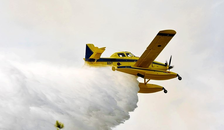 U Dalmaciji planuo novi požar, uočio ga Air Tractor u izviđanju