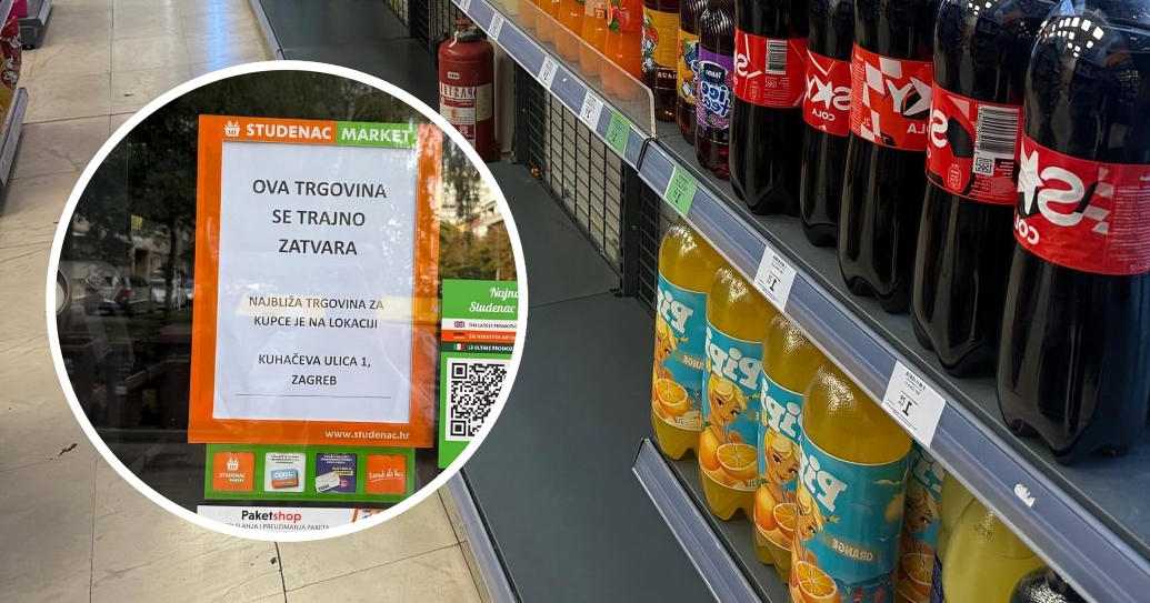 Obišli smo Studence po Zagrebu. Police su poluprazne, cigareta gotovo da više nema