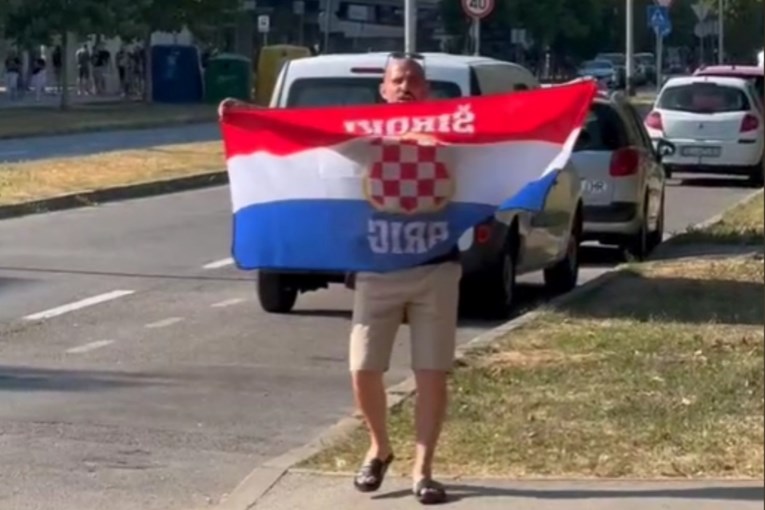 VIDEO U Zagrebu urlao pjesmu koja slavi klanje Srba. Policija nije reagirala