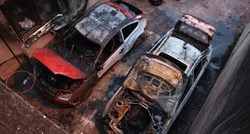 FOTO U Zagrebu sinoć izgorjela dva auta, potpuno su uništeni
