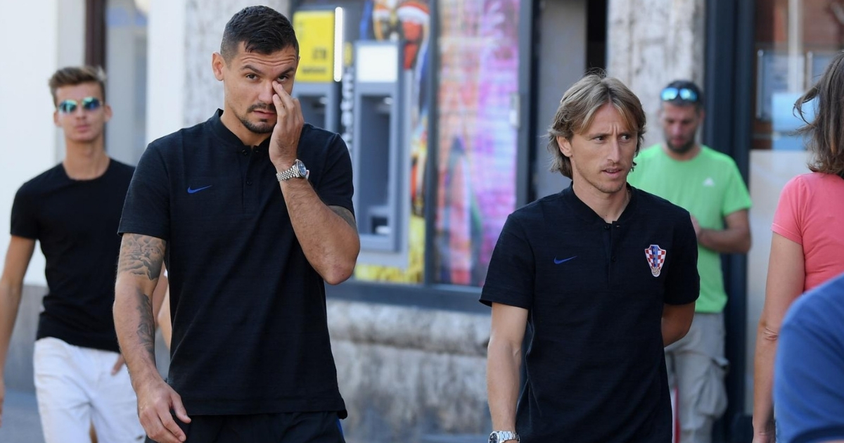 Modrić i Lovren prošetali centrom Zagreba uoči važne utakmice reprezentacije